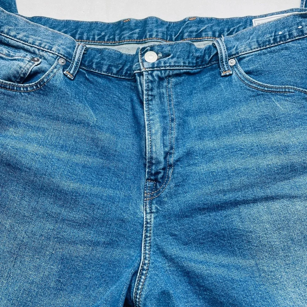 GAP Men's 42x30 Light Wash Straight GapFlex Stretch Jeans Big Tall Casual
